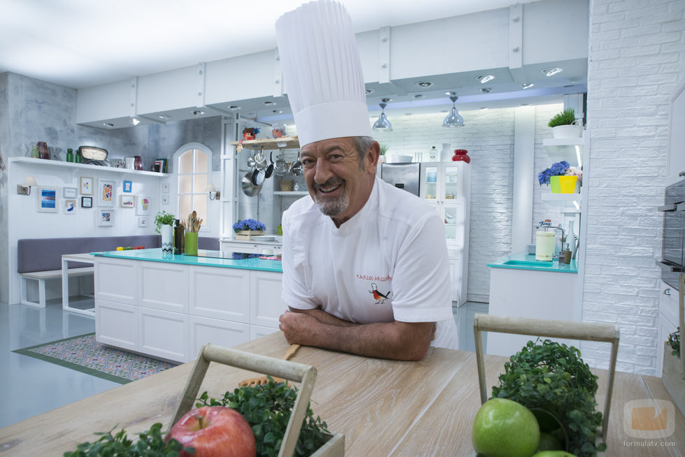 El cocinero Karlos Arguiñano en su programa 'Karlos Arguiñano en tu cocina'