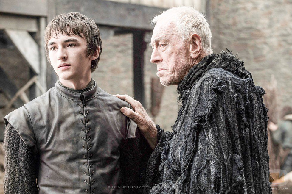 Bran Stark y el Cuervo de los Tres Ojos en la sexta temporada de 'Juego de tronos'