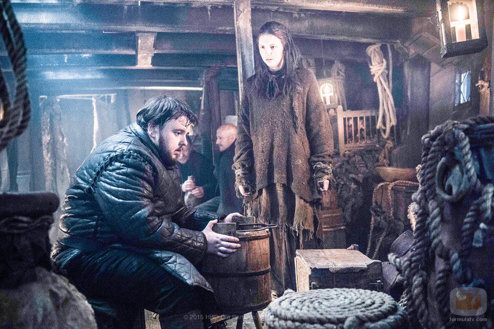 Samwell Tarly y Gilly continúan juntos en la sexta temporada de 'Juego de tronos'