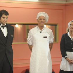 Julián Contreras, Carlos Lozano y Rosa Benito en la Gala 6 de 'Gran Hermano Vip 2016'