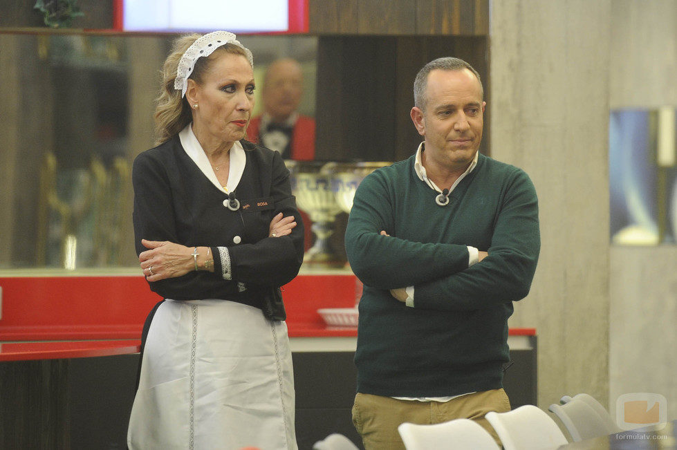 Rosa Benito y Víctor Sandoval juntos en la casa de 'Gran Hermano Vip 2016'