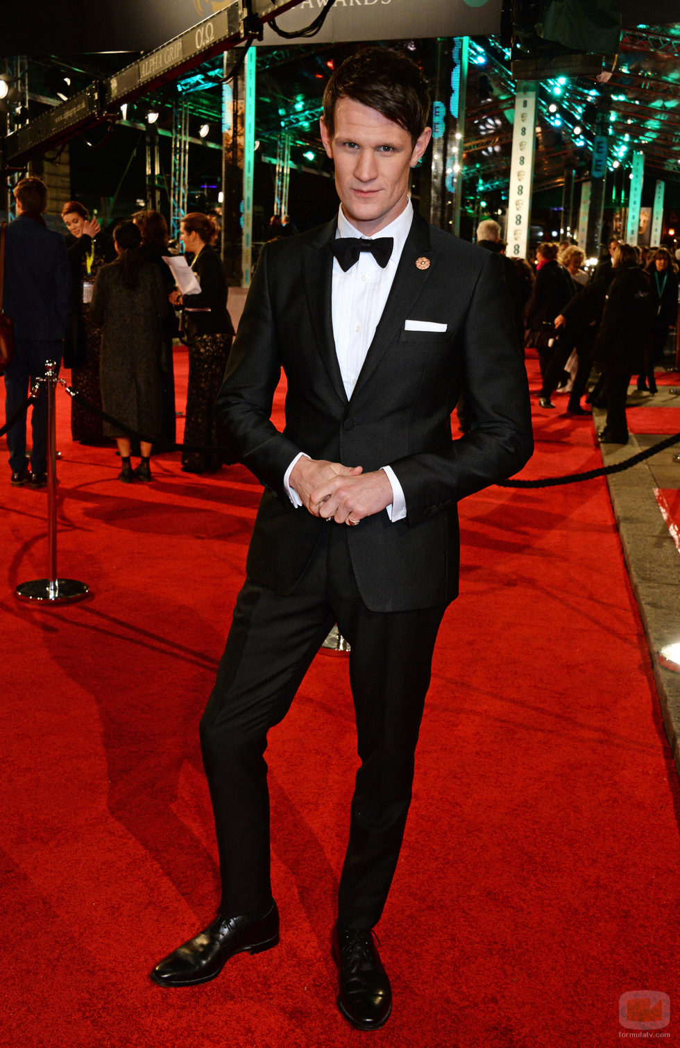 Matt Smith en la alfombra roja de los BAFTA Awards 2016