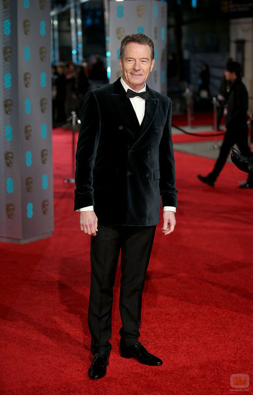 Bryan Cranston en la alfombra roja de los BAFTA Awards 2016