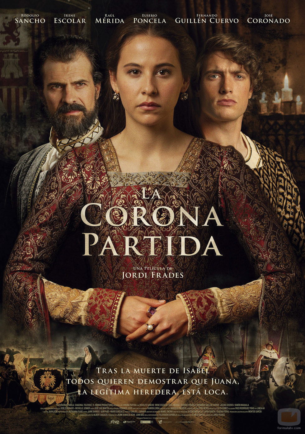 Cartel de la película 'La Corona Partida'