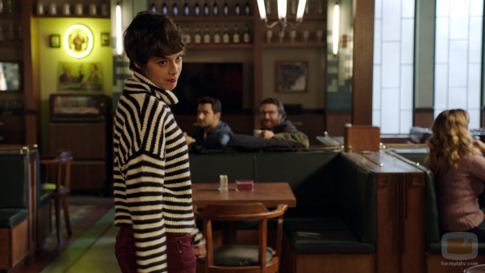 Belén Cuesta de perfil en la serie 'Buscando el Norte'