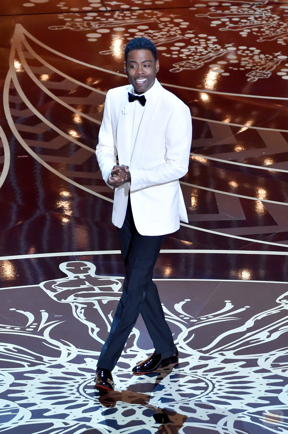 Chris Rock en el arranque de la gala de los Premios Oscar 2016