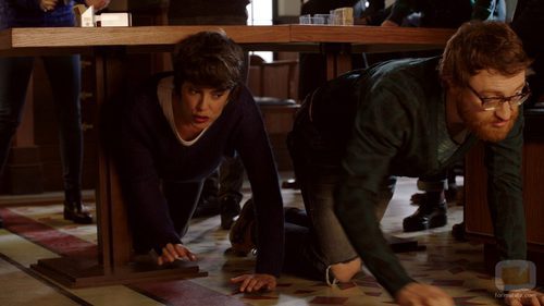 Belén Cuesta y Manuel Burque en el capítulo 5 de 'Buscando el Norte'