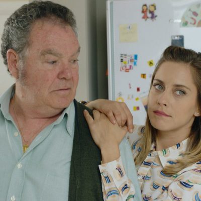 María León junto a Pepo Oliva en la serie 'Allí Abajo'