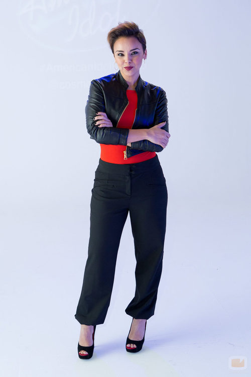 Chenoa en la presentación de 'American Idol' de Cosmo