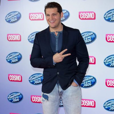 Manu Tenorio en la presentación de 'American Idol' de Cosmo