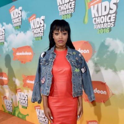 Keke Palmer ('Scream Queens') en la alfombra roja de los Nickelodeon's 2016 Kids' Choice Awards