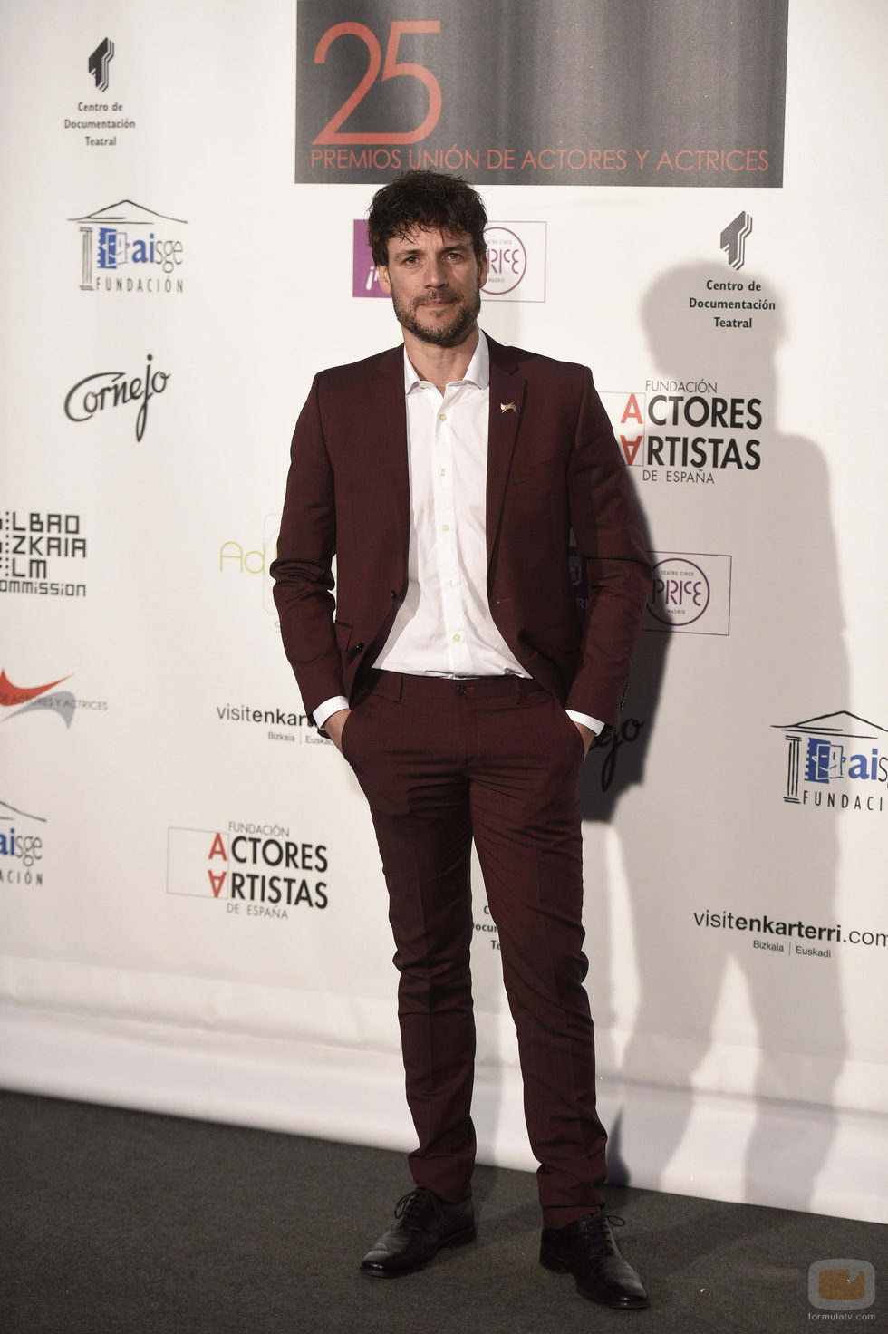 Daniel Grao en los Premios de la Unión de Actores