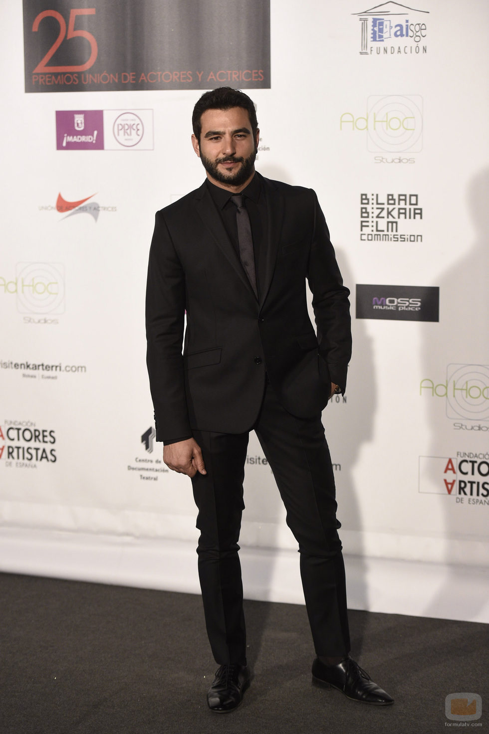Antonio Velázquez en los Premios de la Unión de Actores