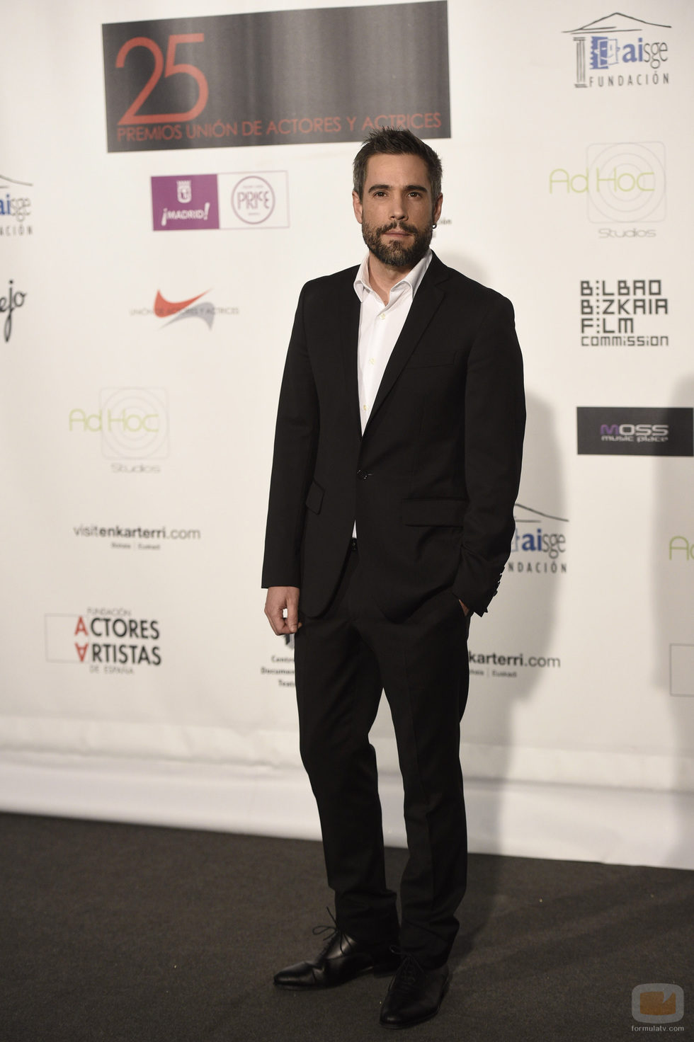 Unax Ugalde en los Premios de la Unión de Actores