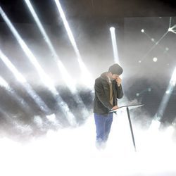 Francisco Nicolás emocionado en la gala 11 de 'Gran Hermano VIP'