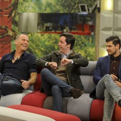 Carlos Lozano, Francisco Nicolás y Alejandro Nieto en la gala 11 de 'Gran Hermano VIP'