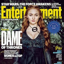 Sophie Turner como Sansa Stark en la portada de Entertainment Weekly
