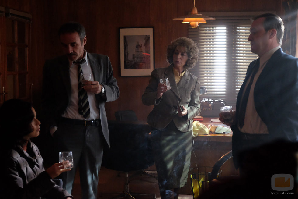 Clara, Jesús, Margarita y Rodrigo se reunen en 'El Caso'