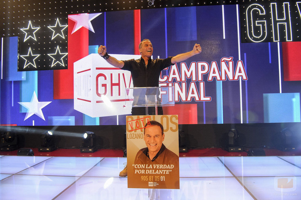 Carlos Lozano en la gala 13 de 'Gran Hermano VIP'