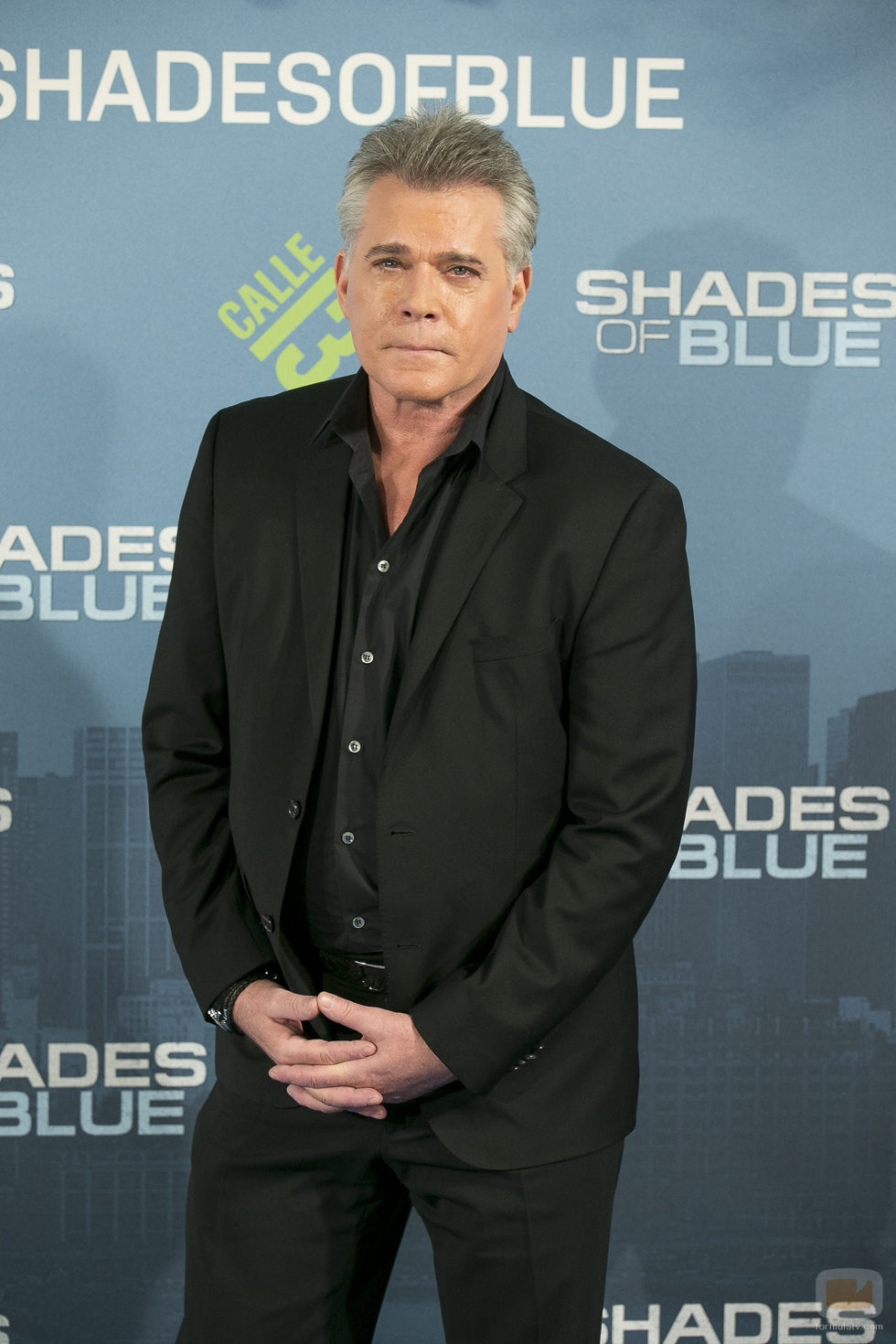 Ray Liotta posa en el preestreno de 'Shades of Blue' en Madrid