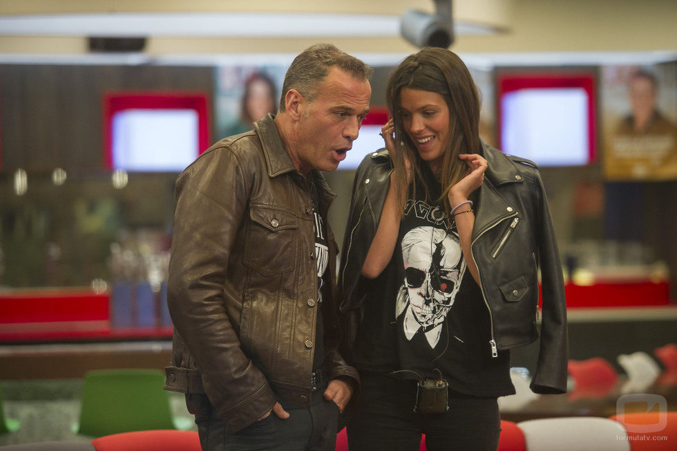 Carlos Lozano reconoce la voz de su hija la gala 14 de 'Gran Hermano VIP'
