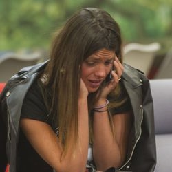 Laura Matamoros emocionada tras recibir una llamada en 'Gran Hermano VIP'