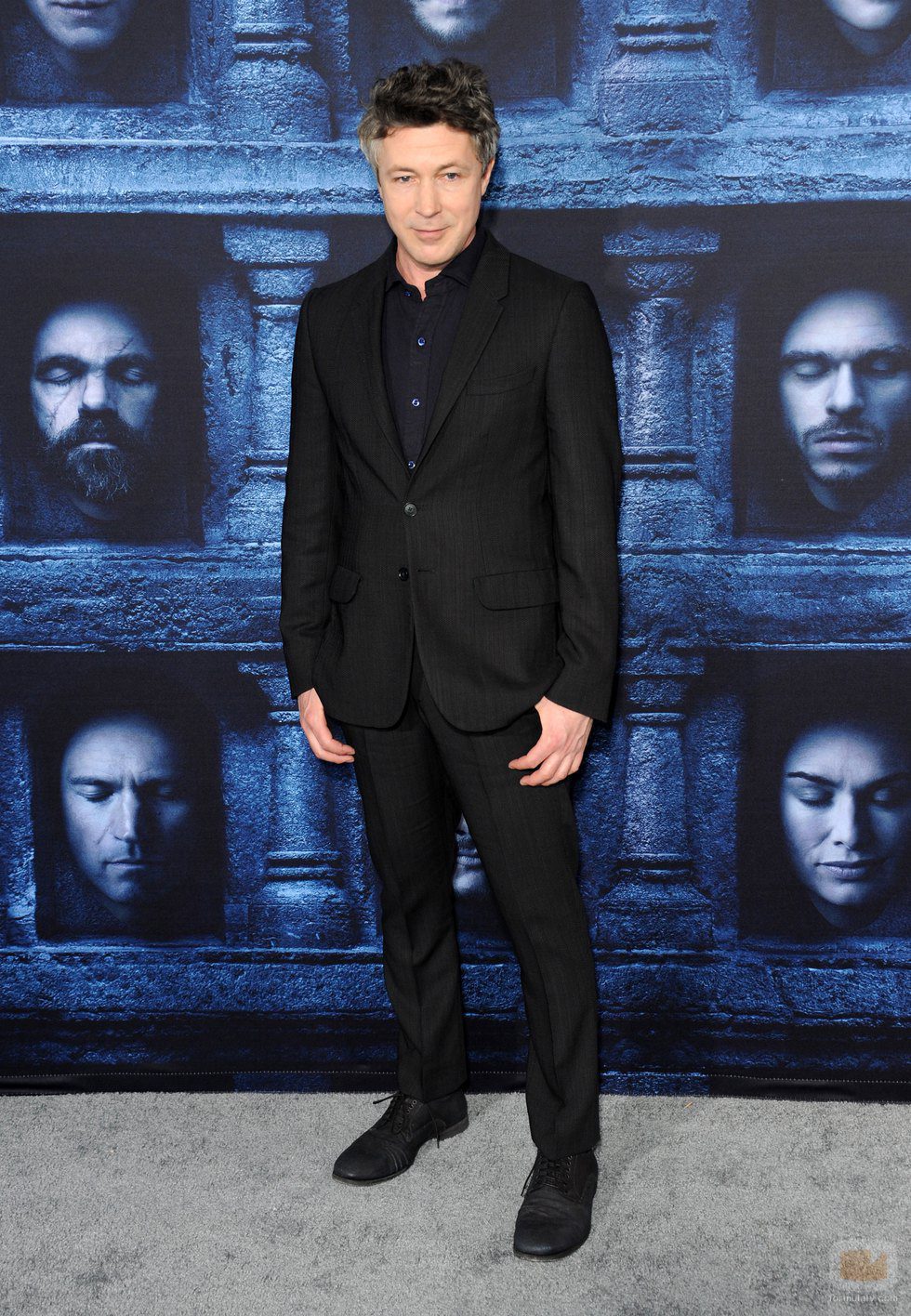 Aidan Gillen en la premiere de la sexta temporada de 'Game of Thrones'