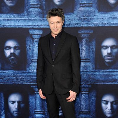 Aidan Gillen en la premiere de la sexta temporada de 'Game of Thrones'