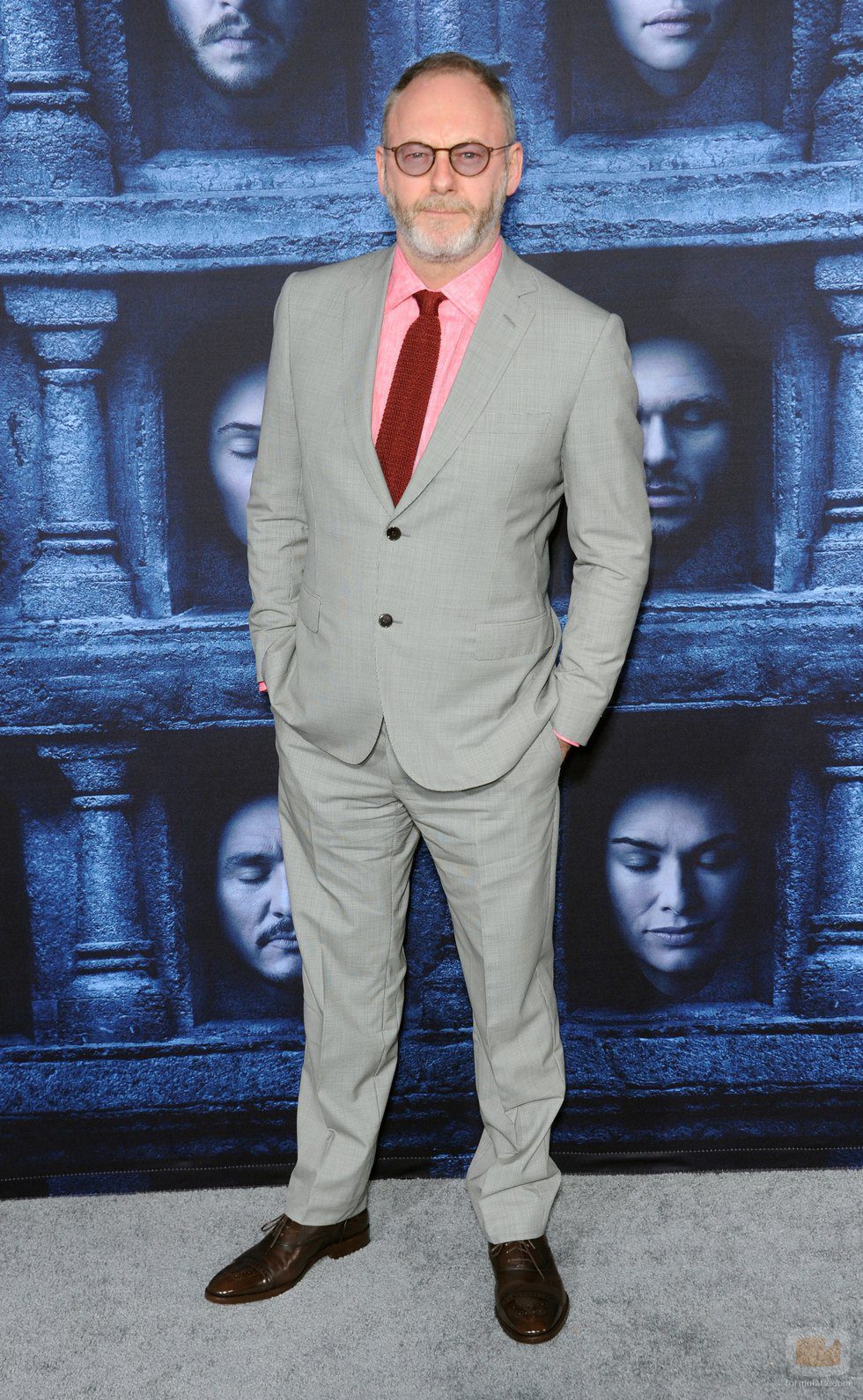 Liam Cunningham en la premiere de la sexta temporada de 'Game of Thrones'