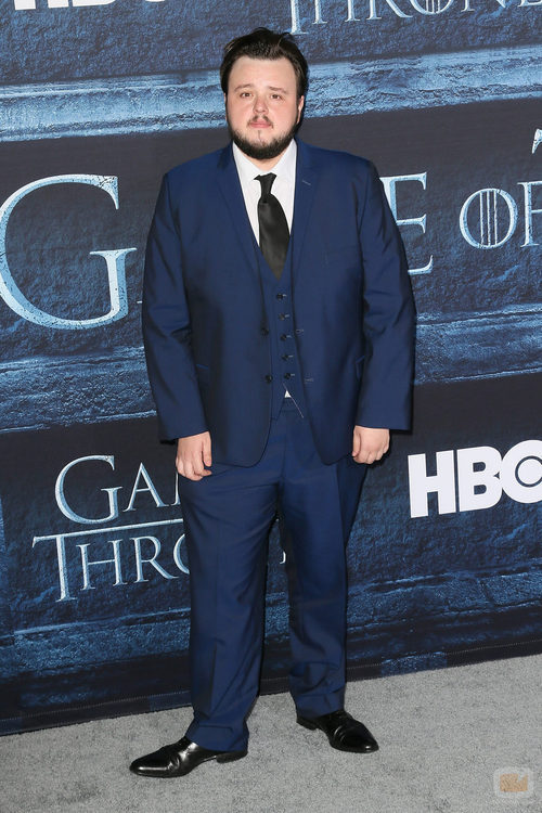John Bradley en la premiere de la sexta temporada de 'Game of Thrones'