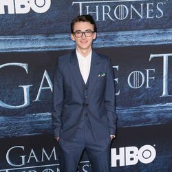 Isaac Hempstead-Wright en la premiere de la sexta temporada de 'Game of Thrones'