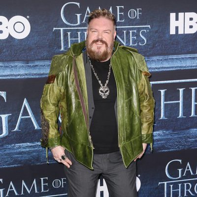 Kristian Nairn en la premiere de la sexta temporada de 'Game of Thrones'