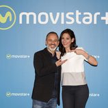 Malena Alterio y Javier Gutiérrez durante la presentación de 'Vergüenza'