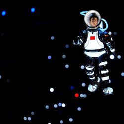 Foto de la ceremonia de apertura de Pekín 2008