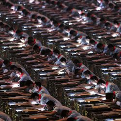 Ceremonia de inauguración de los Juegos Olímpico de Pekín en 2008