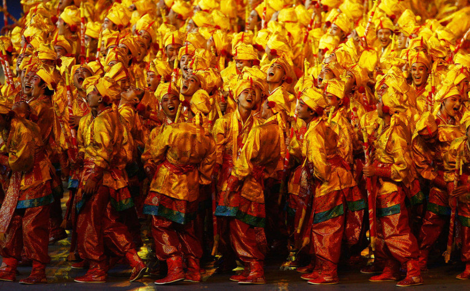 Acto de inauguración de los Juegos Olímpicos de Pekín