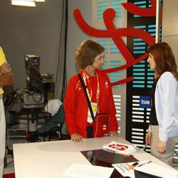 Iñaki Urdangarín y la Reina Sofía en los Juegos Olímpicos de Pekín