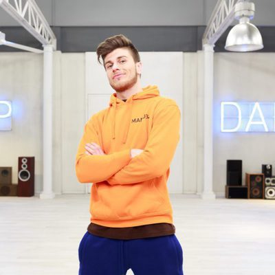 Manuel Ramírez en la academia de 'Top Dance'