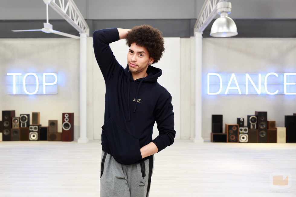 Axe Peña en la academia de 'Top Dance'