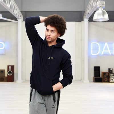 Axe Peña en la academia de 'Top Dance'