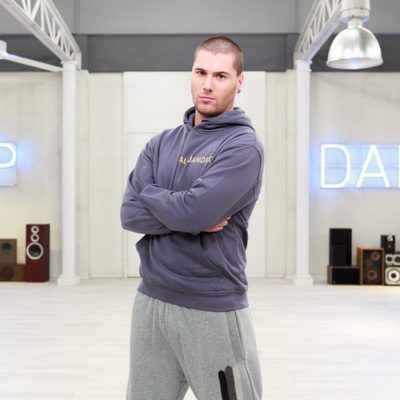 Alejandro López en la academia de 'Top Dance'