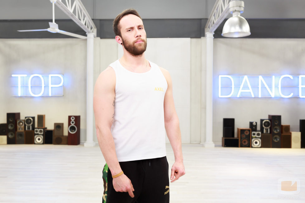 Axel Amores en la academia de 'Top Dance'