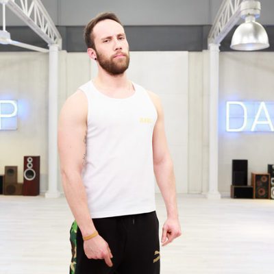 Axel Amores en la academia de 'Top Dance'