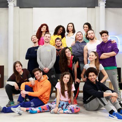 Los concursantes de 'Top Dance' en la academia