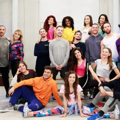 Los concursantes y los profesores de 'Top Dance' en la academia