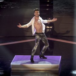 Manuel Ramírez en el casting final de 'Top Dance'