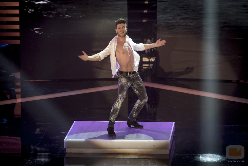 Manuel Ramírez en el casting final de 'Top Dance'