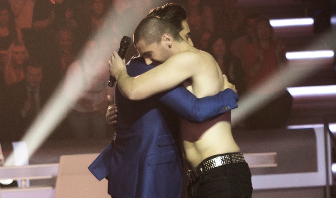 Alejandro López en el casting final de 'Top Dance'
