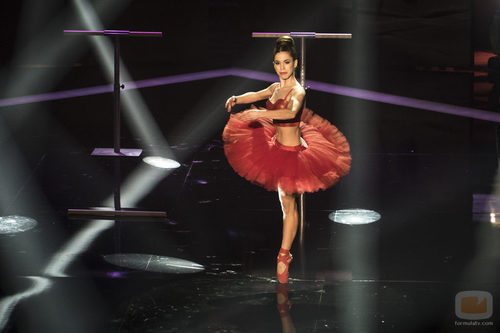 Elena Suárez en el casting final de 'Top Dance'