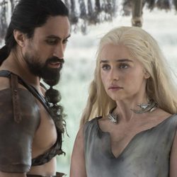 Daenerys conoce a Khal Moro en 'Juego de Tronos'